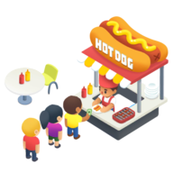 快餐店制作汉堡游戏
