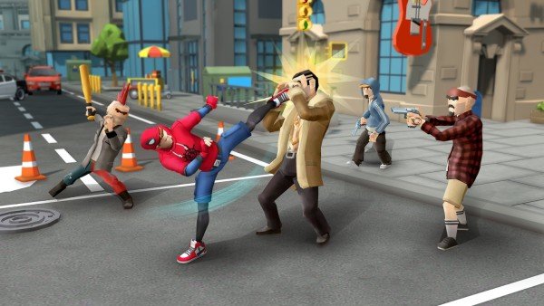 蜘蛛战士超级英雄复仇游戏
