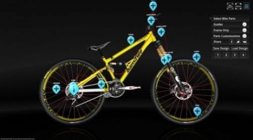 模拟山地自行车3d(Bike 3D Configurator)