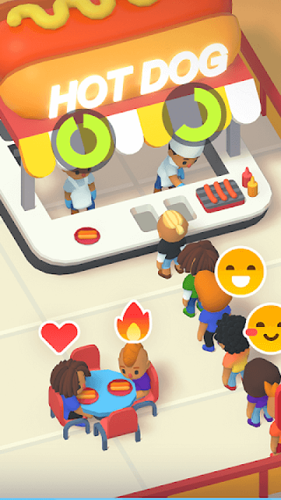 快餐店制作汉堡游戏图2