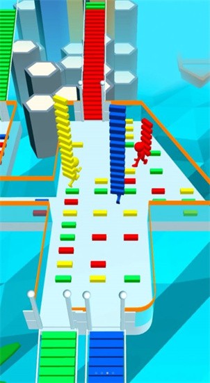 香肠人搭桥模拟图1