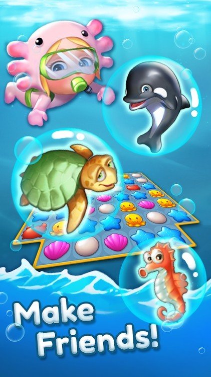 海洋之友三消之谜游戏安卓版图1
