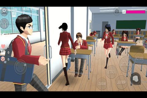 樱花校园模拟器万圣节版图3