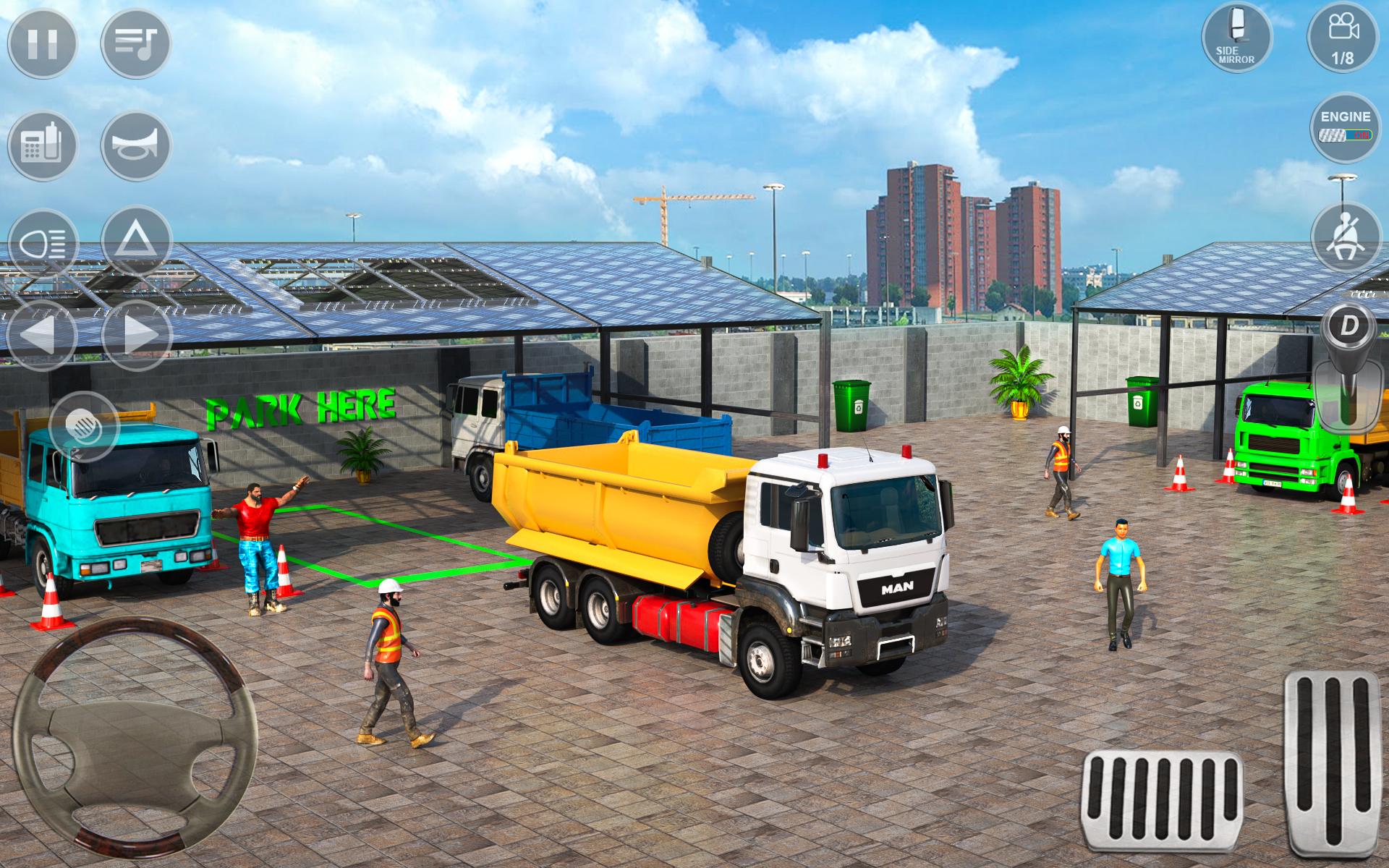 城市货车驾驶模拟器截图1