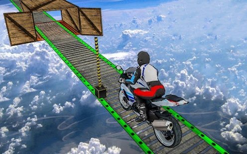 摩托车空中跳跃(Bike Sky Stunt)