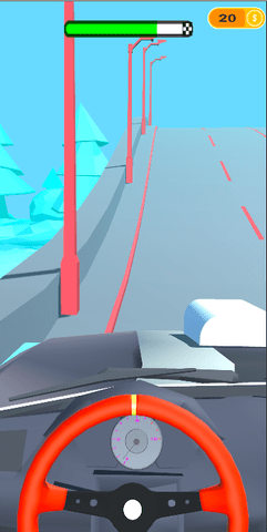 驾驶技能挑战3D游戏