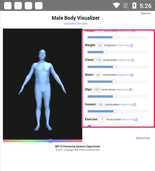 bodyvisualizer身材模拟器