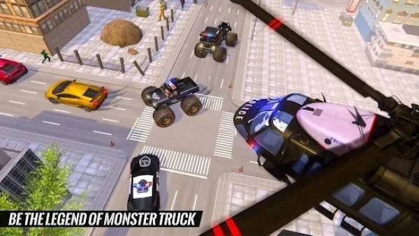 警车大佬追逐冒险(Police Monster Truck Chase)
