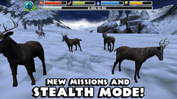 终极雪豹模拟器游戏最新手机版图1