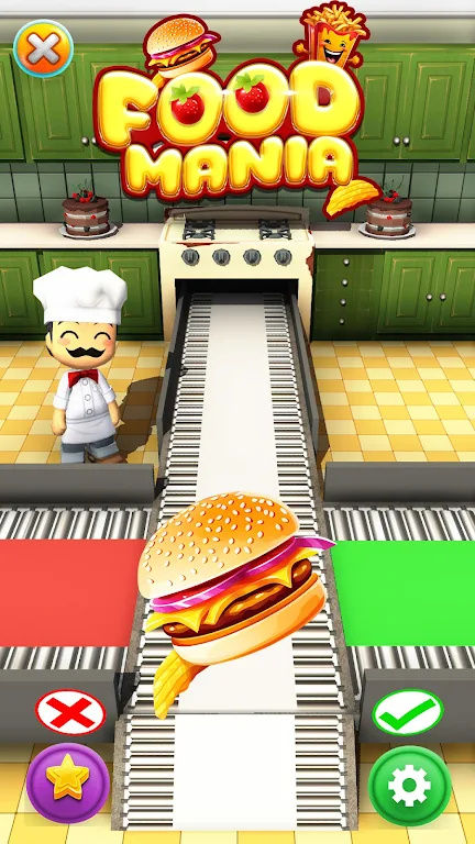 食物狂热汉堡蛋糕游戏图1