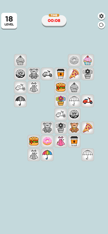 食物连接合并游戏图1