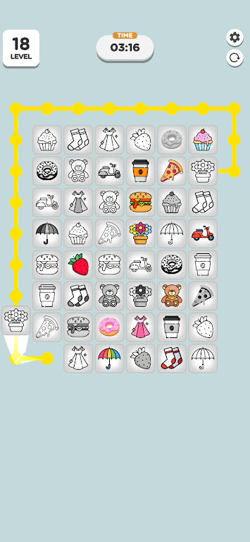 食物连接合并游戏图3