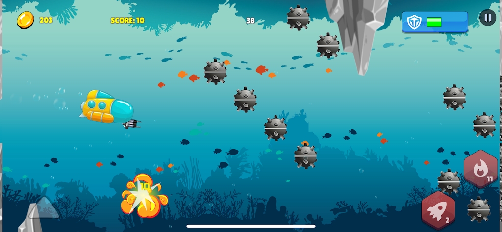 海洋潜艇冒险游戏图3
