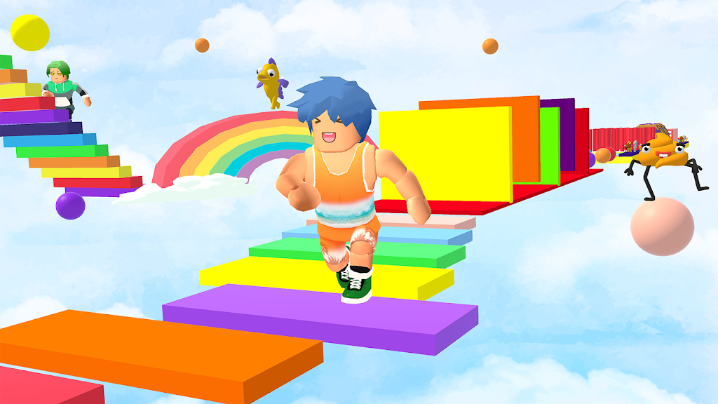 彩虹楼梯跑酷游戏图3