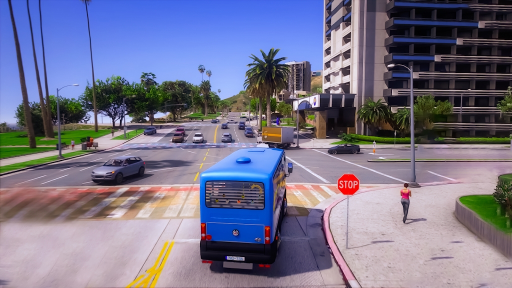 迷你巴士模拟(Minibus Simulator Bus Games 3D)图4