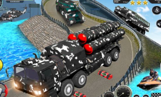 Army Vehicle Transporter Truck Simulator