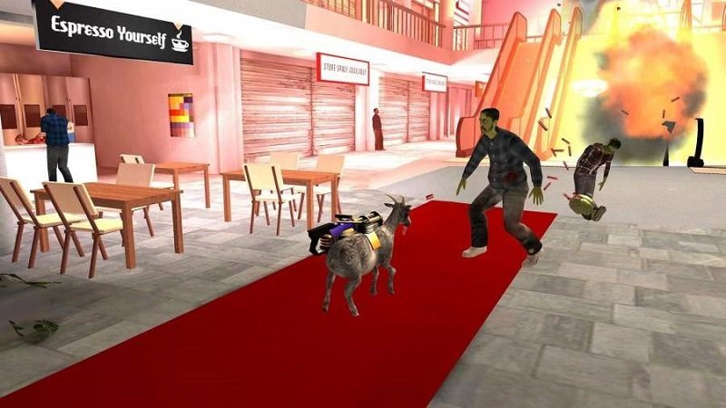 模拟山羊僵尸版解锁所有的山羊