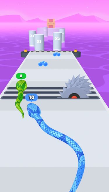 超级蛇竞速跑游戏图1