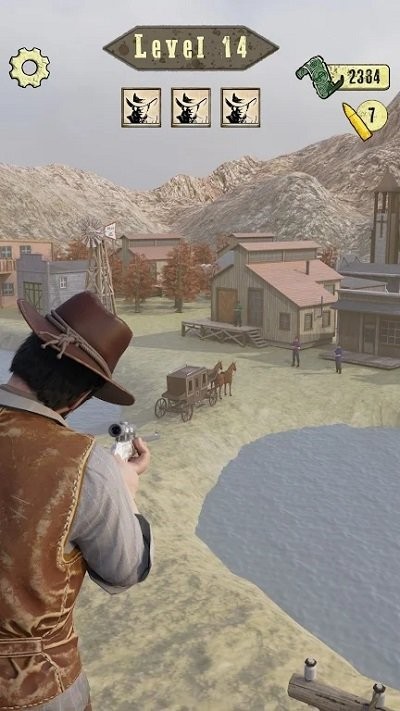 牛仔狙击手狩猎游戏图3