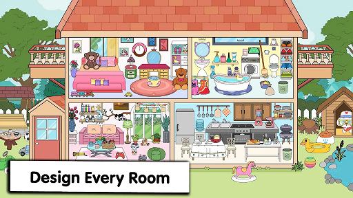 玩具屋的房间设计游戏